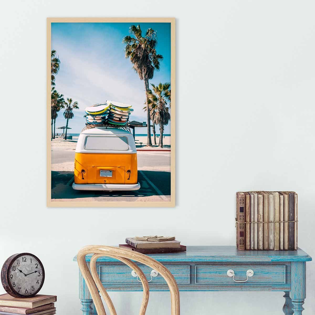 PHOTOLINI Bilderrahmen Poster-Einzelrahmen Modern Schmal günstig online kaufen