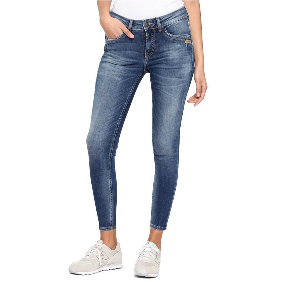 GANG Slim-fit-Jeans Layla true used midblue