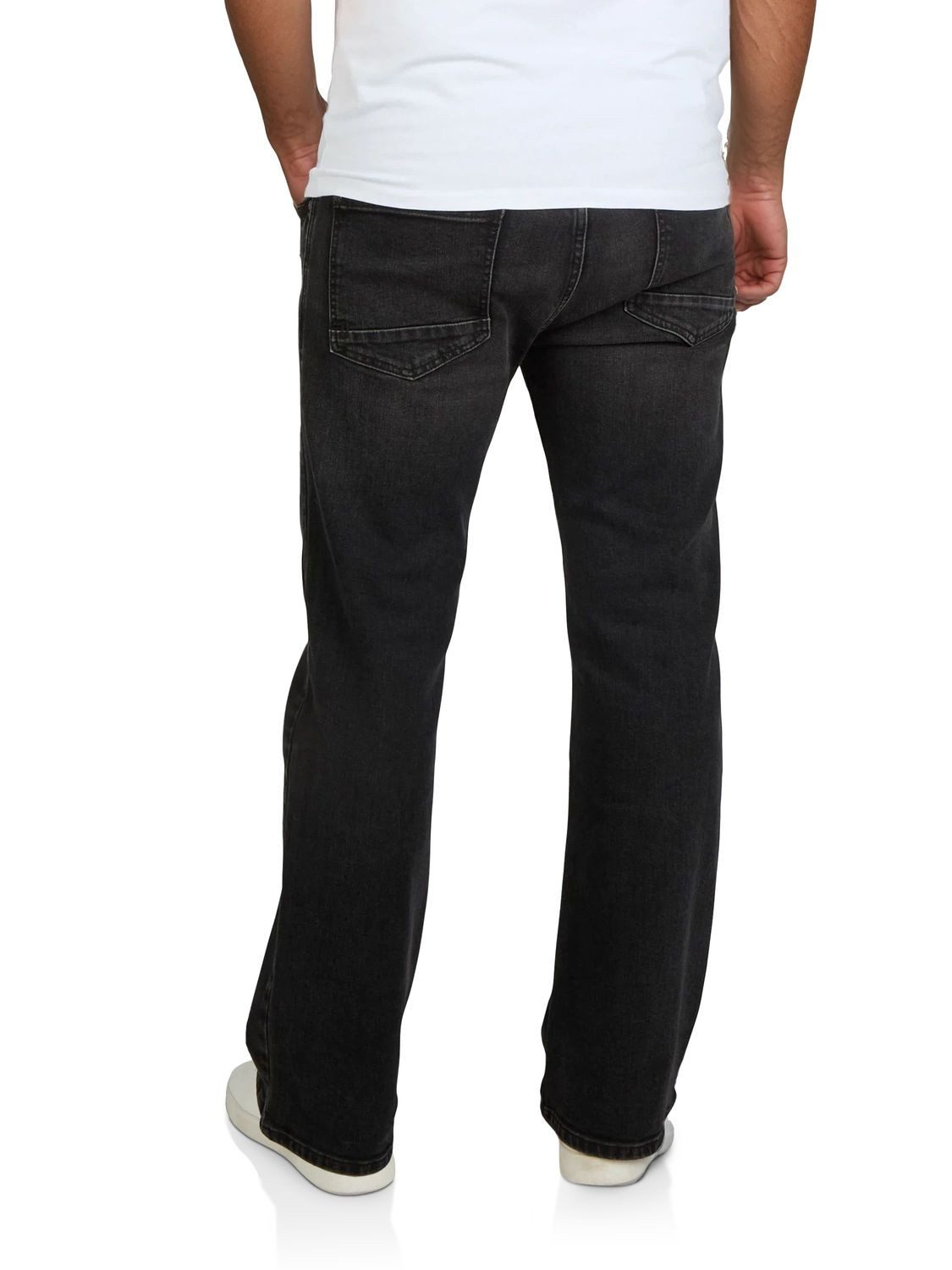 riverso Bootcut-Jeans Herren Jeanshose RIVAlan Bootcut Fit Denim Hose mit Stretch