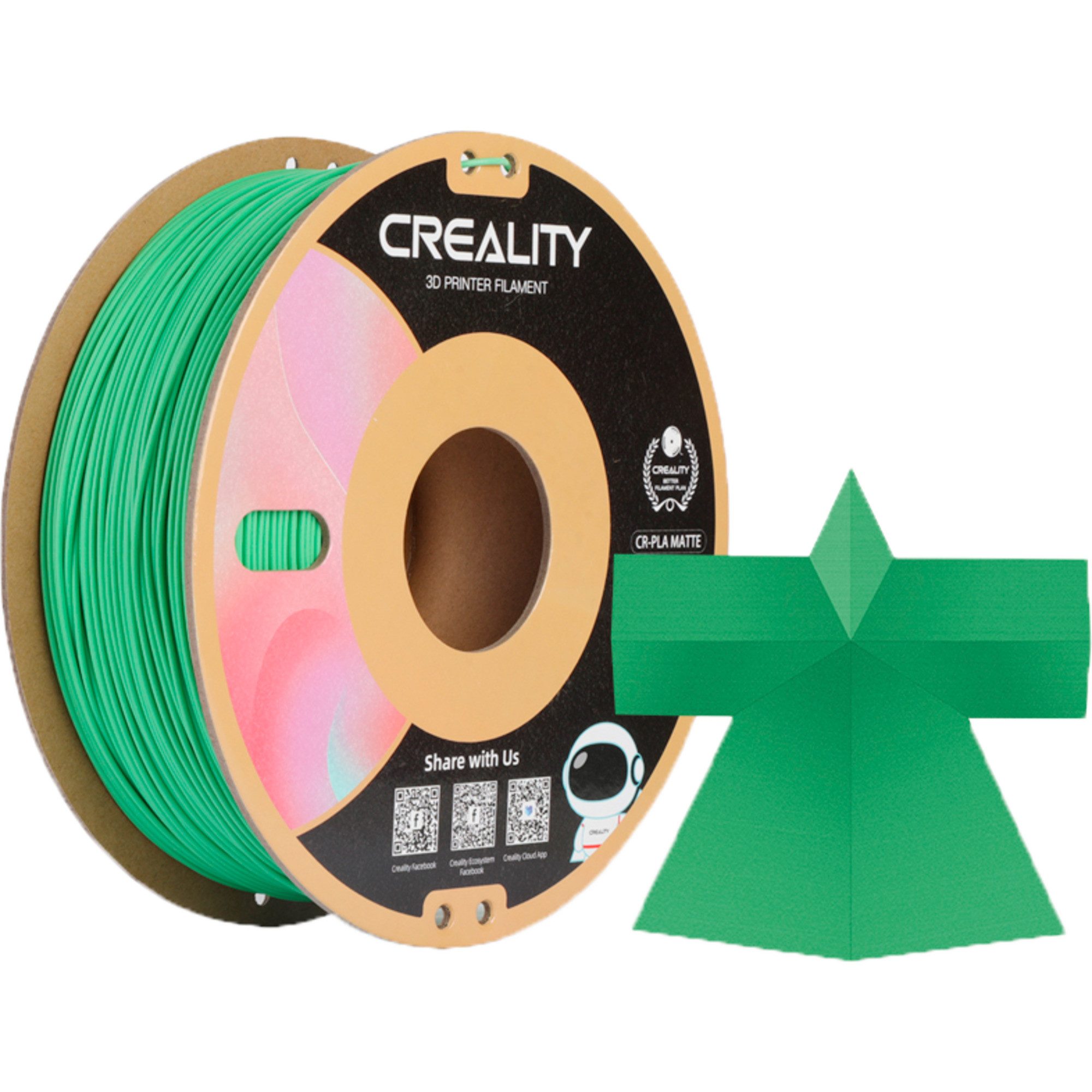 Creality 3D-Drucker Creality CR-PLA Matte Avocado Green, 3D-Filament