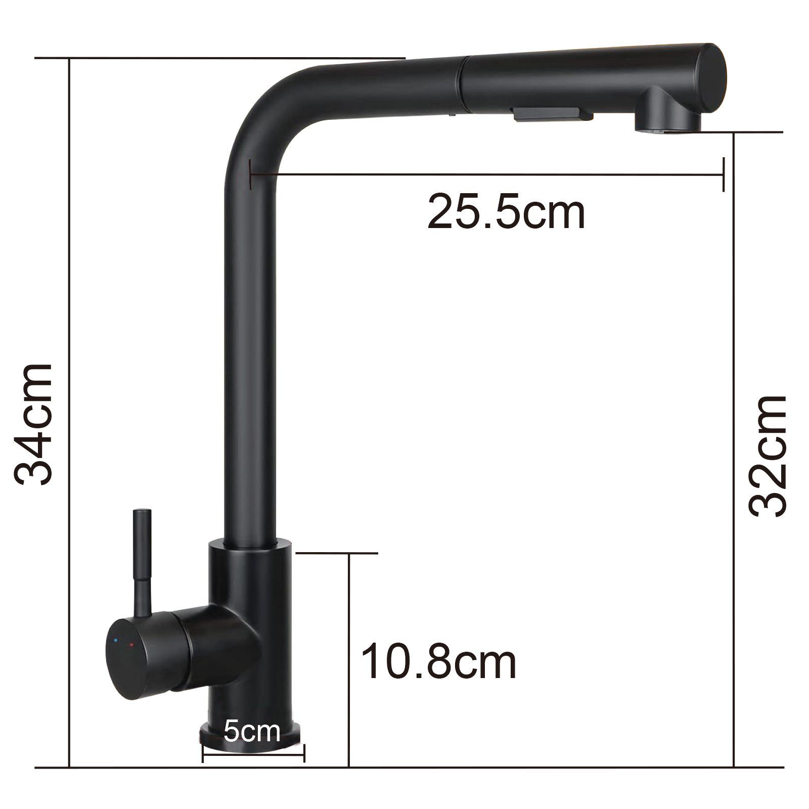 Nettlife Waschtischarmatur Ausziehbar Spültischarmatur 360° Drehbar Edelstahl mit 2 Strahlarten (Mischbatterie) mit Brause Spültischarmatur. Reduzierter Preis € 39,99. Unverbindliche Preisempfehlung € 77,99
