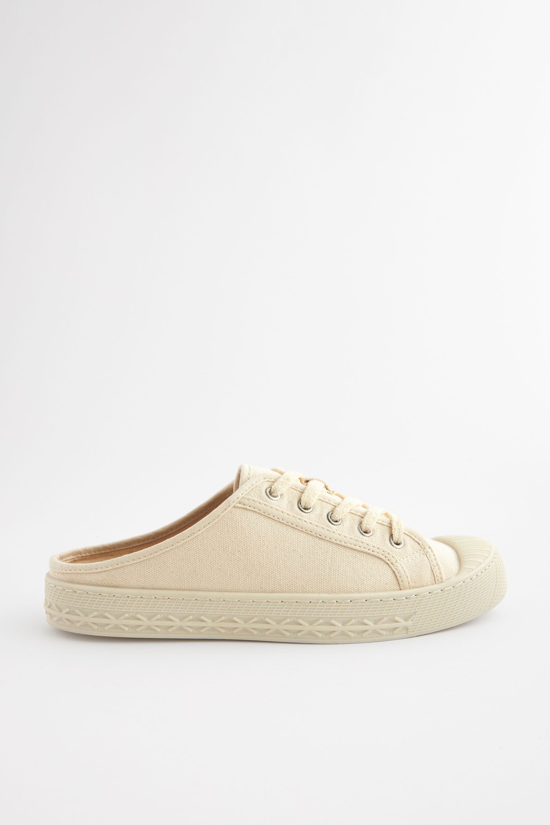 Next Forever Comfort Baseball-Pantoletten aus Canvas günstig online kaufen