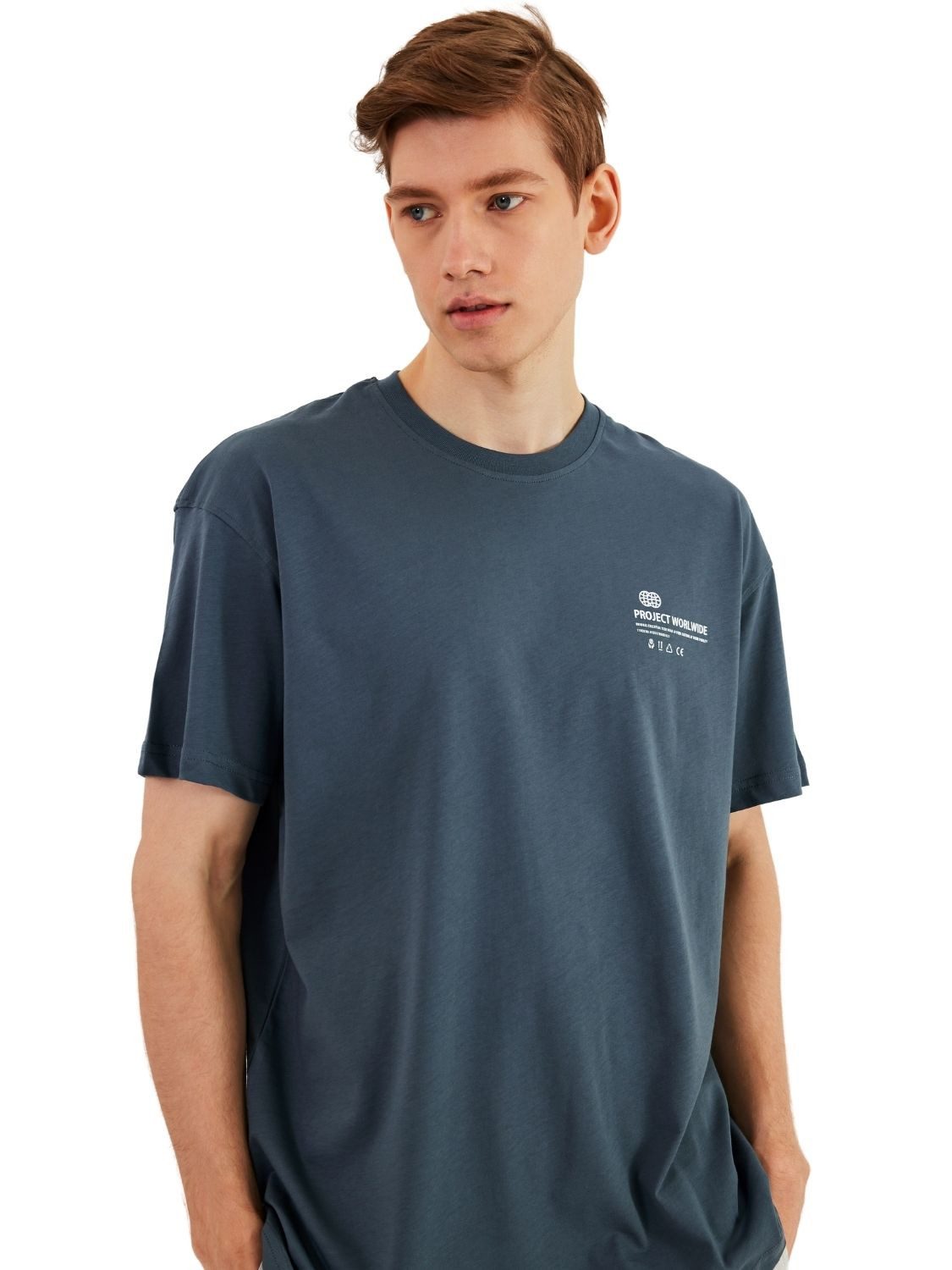 COMEOR Oversize-Shirt Herren T-Shirt: Trendige Urban Streetwear für lässige Styles (1-tlg) mit individuellem Print – Bild 2 von 5