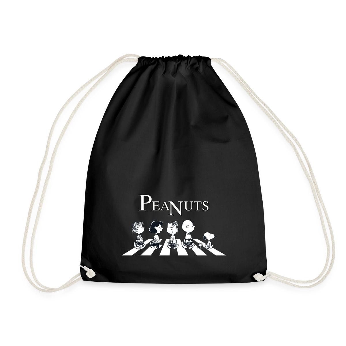 Spreadshirt Turnbeutel Peanuts and Friends Abbey Road Turnbeutel (1-tlg)