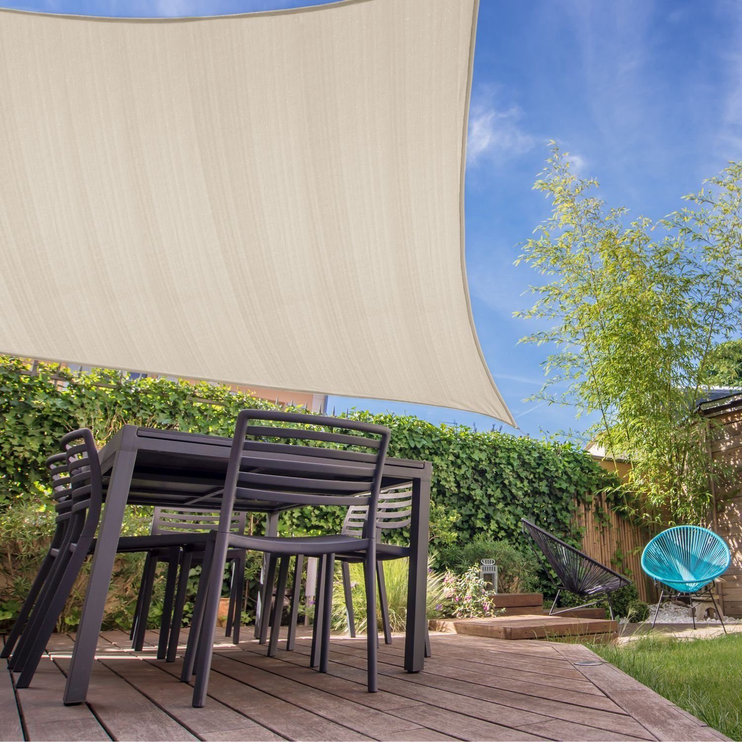 Lumaland Sonnensegel, Wetterbeständig 100% HDPE Stabilisator günstig online kaufen