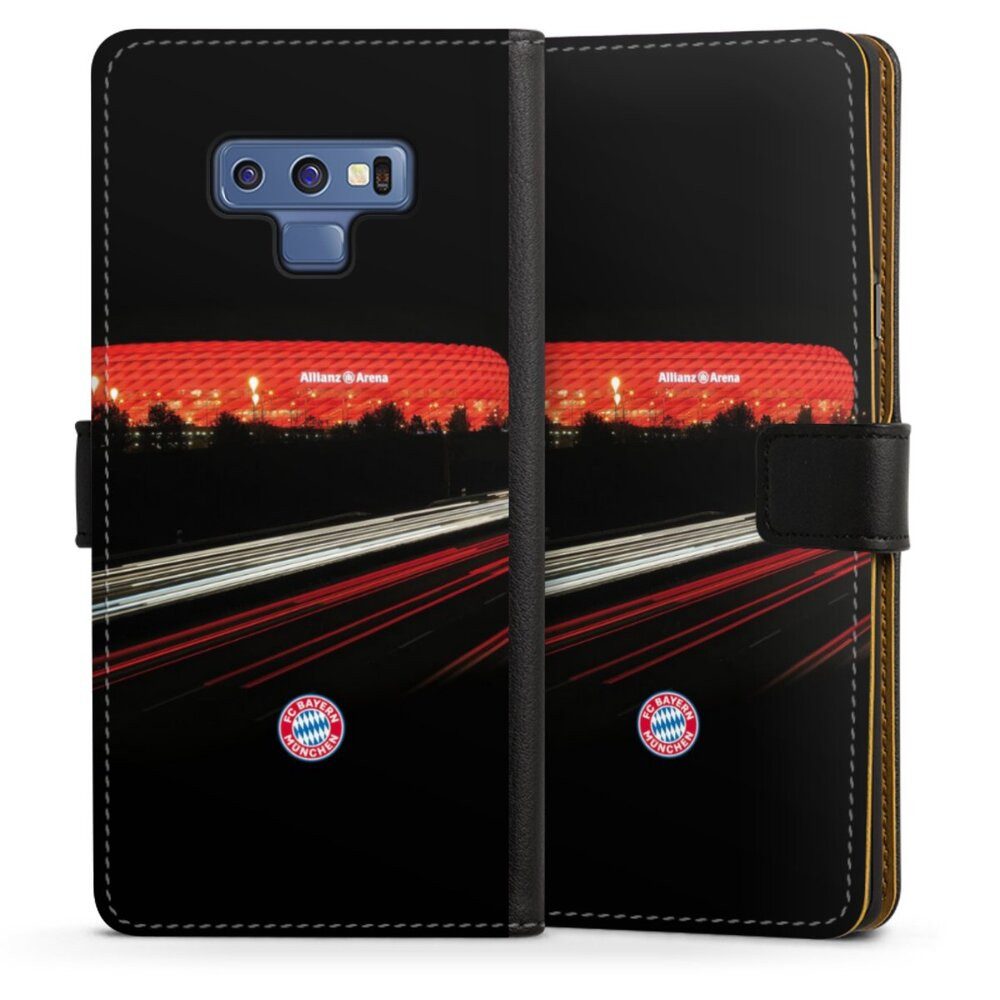 DeinDesign Handyhülle FC Bayern München FCB Stadion FC Bayern München Allianz Arena, Samsung Galaxy Note 9 Hülle Flip Case Klapphülle Handytasche Leder