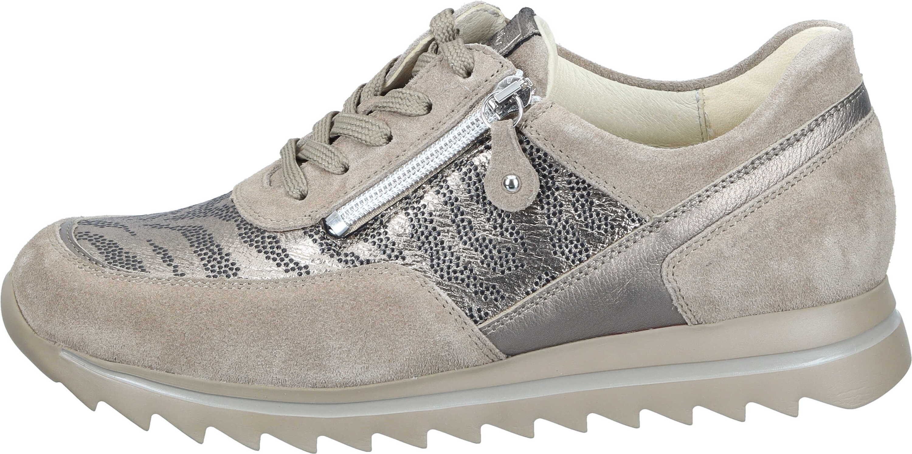 Waldläufer Schnürer Schnürschuh aus Velours/Leder günstig online kaufen