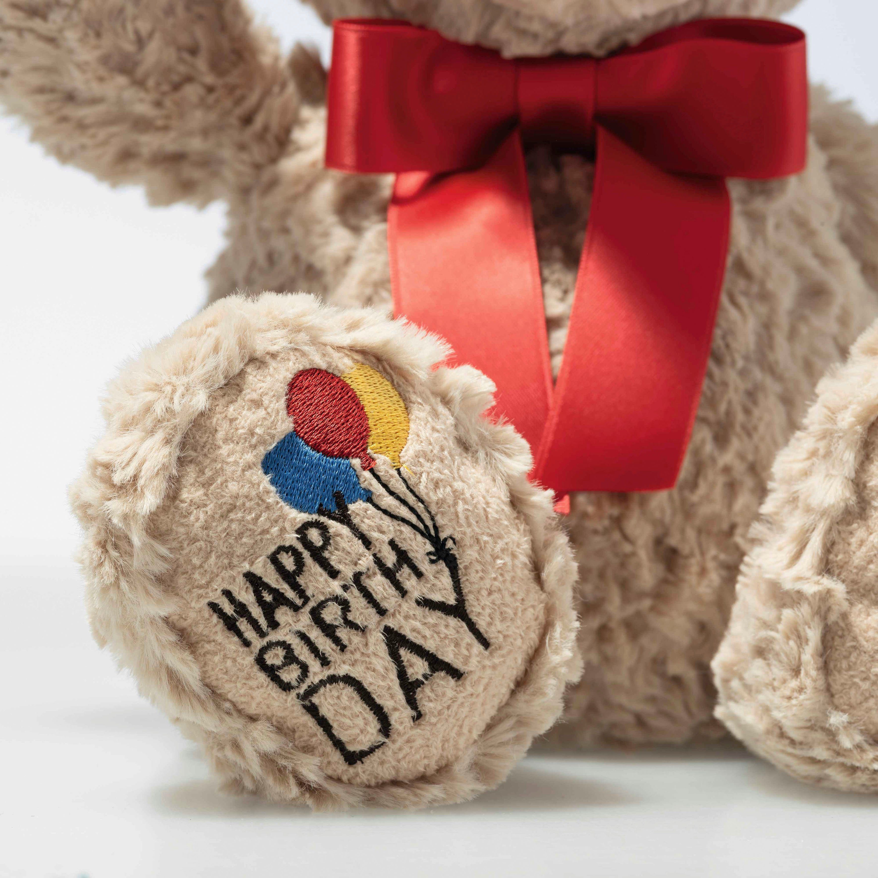 Steiff Kuscheltier Soft Cuddly Friends Jimmy Teddybär – Happy Birthday