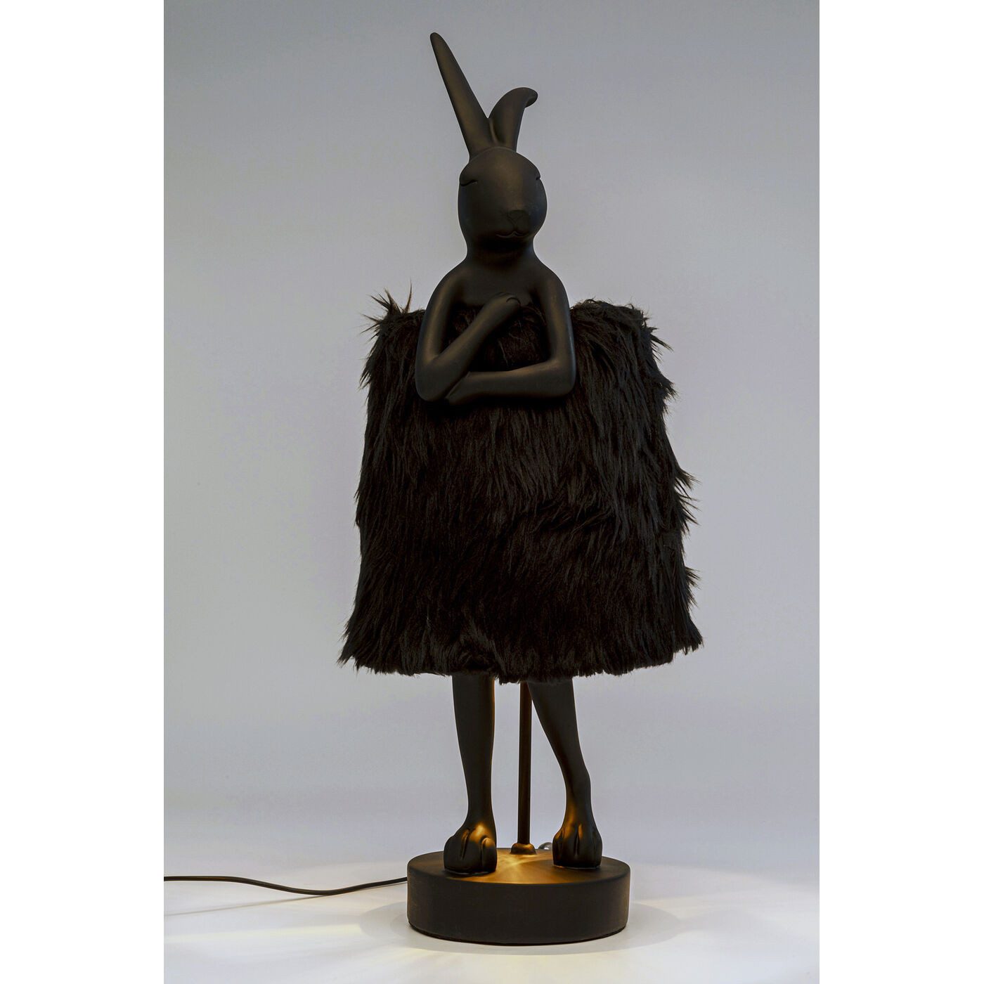 Kare Design Tischleuchte Animal Rabbit Fur, günstig online kaufen