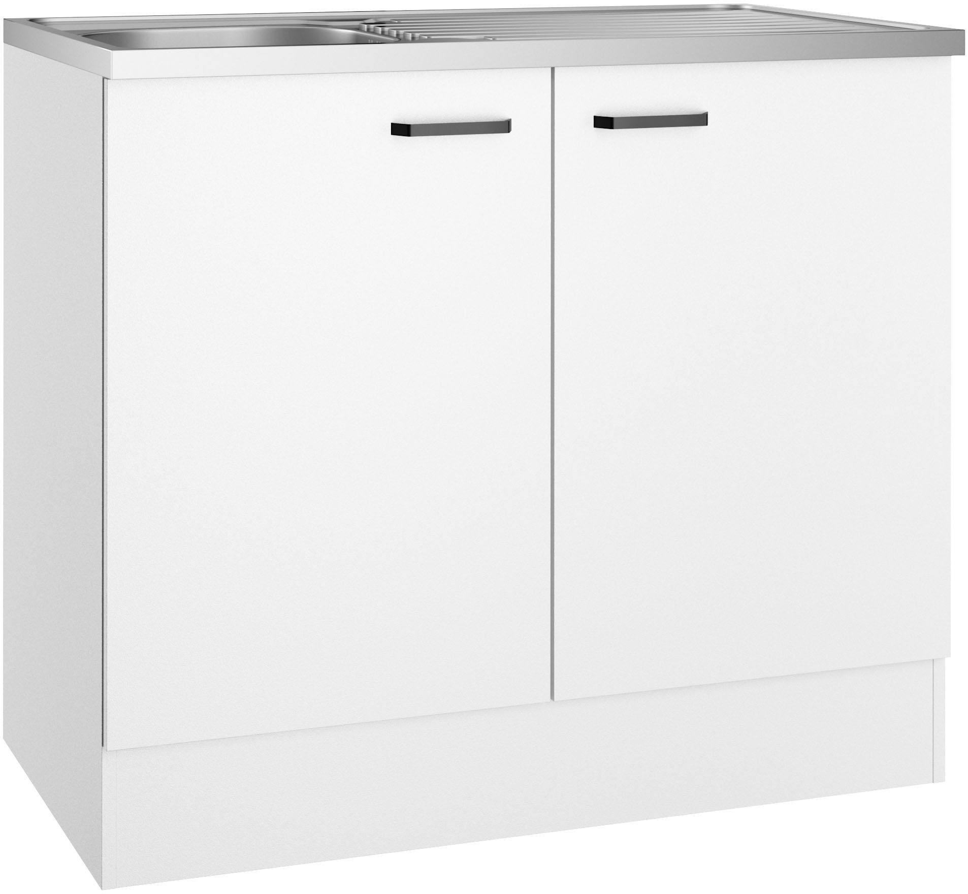 OPTIFIT Spülenschrank OPTImulti Breite 100 cm, Tiefe 60 cm, mit Spülenauflage