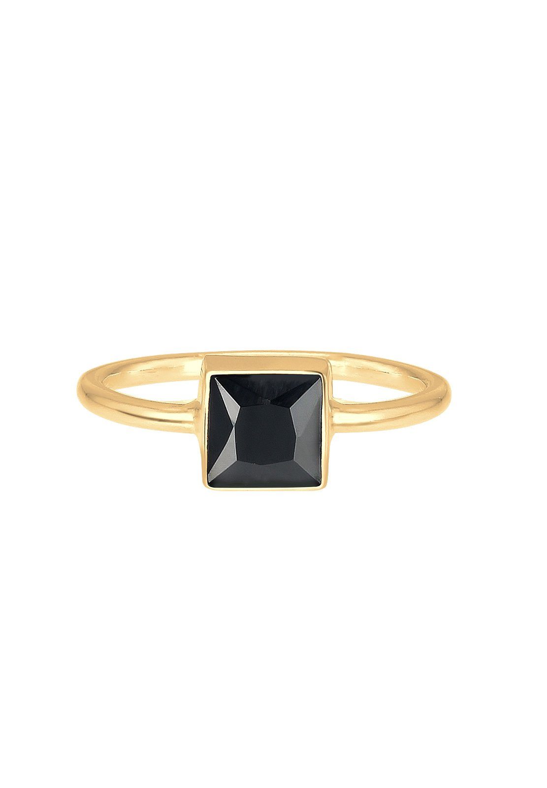Elli Fingerring Elli Ring Bandring Viereck günstig online kaufen