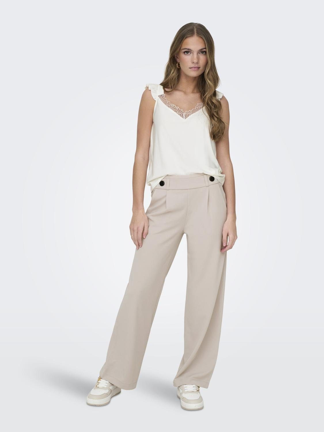 JDY Jerseyhose JDYGEGGO NEW LONG PANT JRS NOOS Materialmix