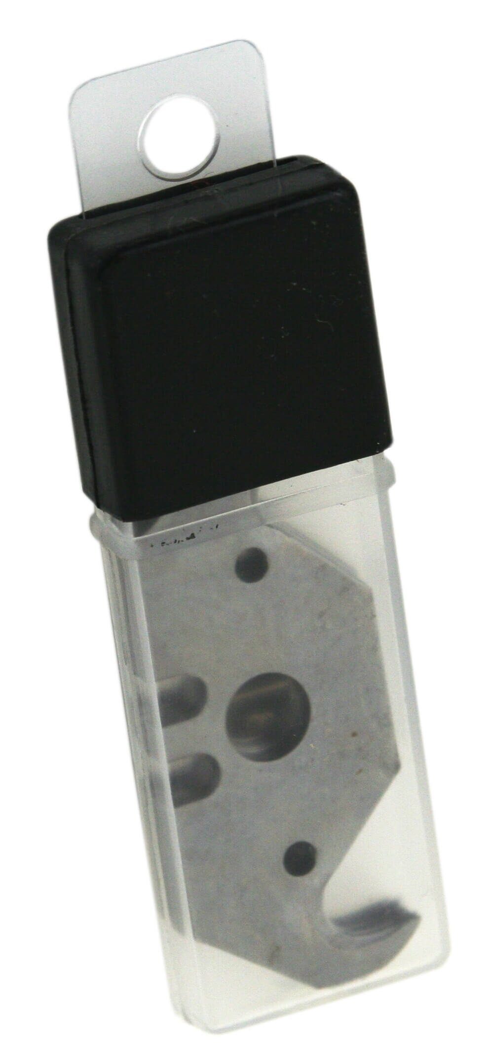 SBS Schlößer Baustoffe Cuttermesser Trapezhakenklingen 10 Stück im Köcher, (10-tlg)