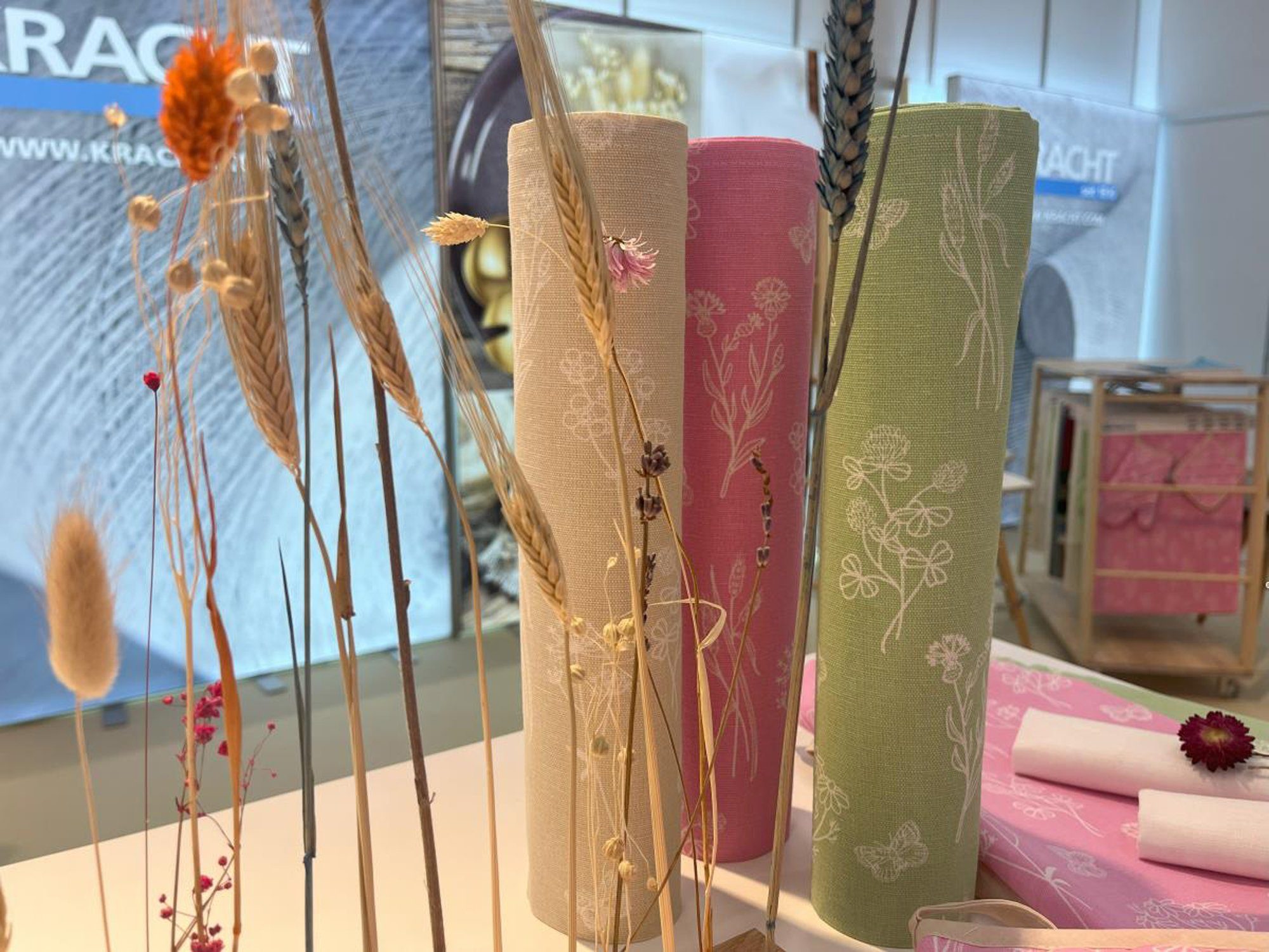 Kracht Kochschürze Wildblumen, (Set, 1-tlg., 1-teilig), Nackenband und aufg günstig online kaufen