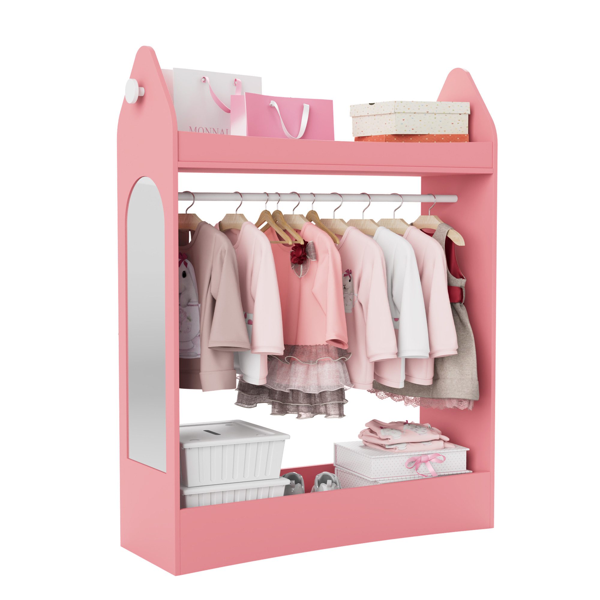 radelldar Kleiderständer Kinder Kleiderschrank, (1 St), günstig online kaufen