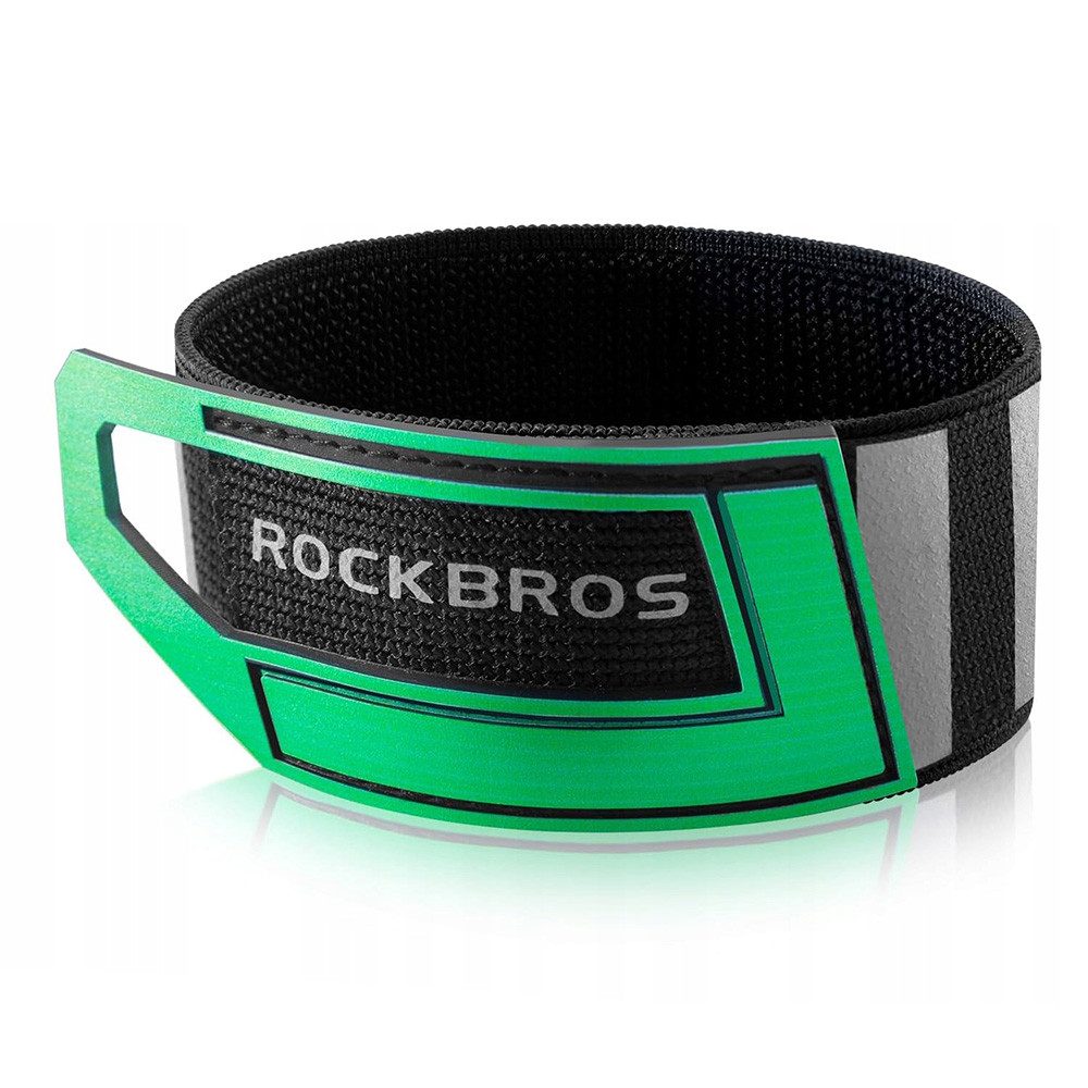 ROCKBROS Reflektorband Reflexband Sicherheitsband Leuchtarmband, (Spar-Set, 1 St., 50 cm dehnbar), reflektierend, dehnbar bis 50 cm, witterungsbeständig
