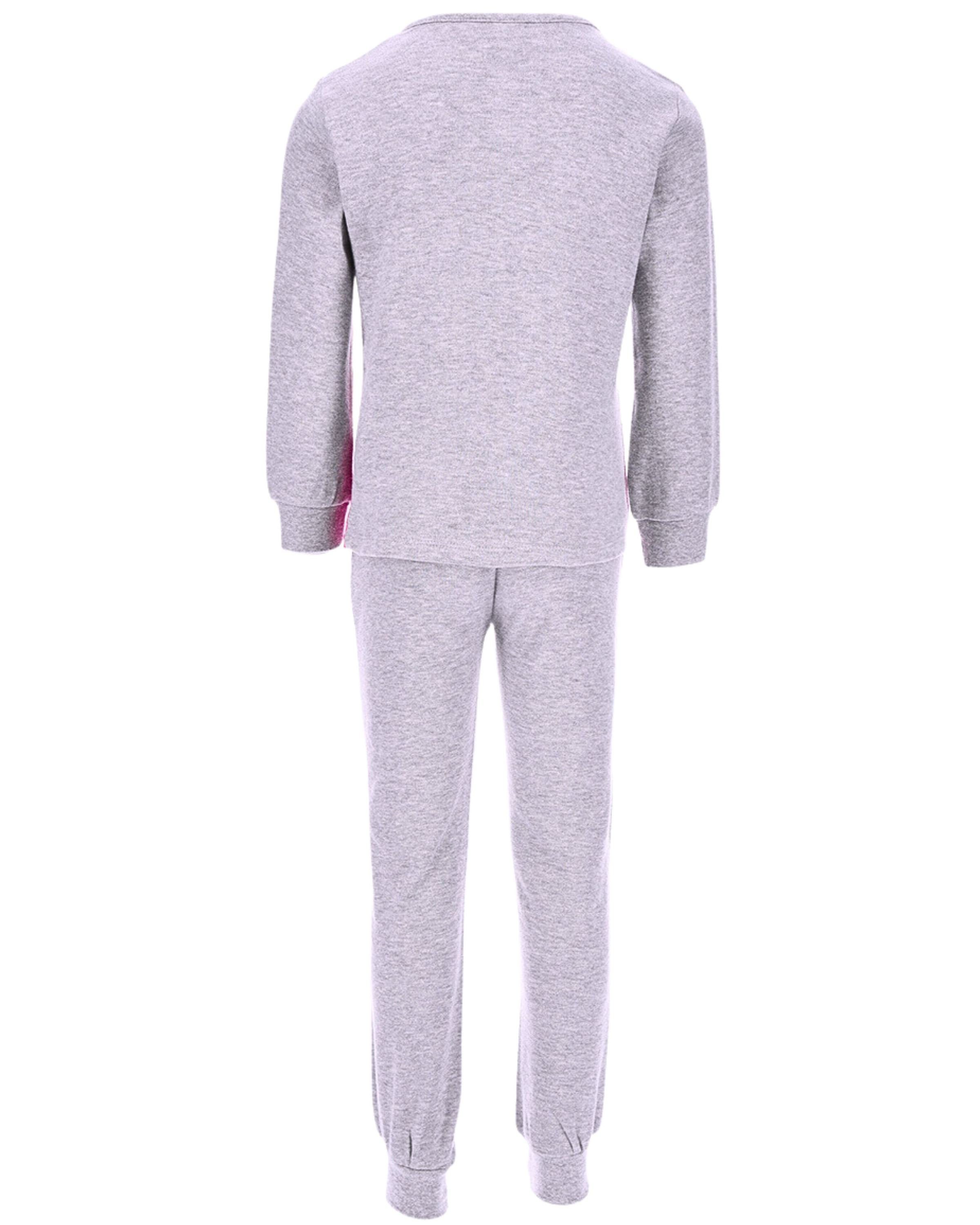 - cm Grau 140 tlg) & Pyjama (2 Stitch Schlafanzug langarm Lilo & Angel Gr. 104 Mädchen Stick