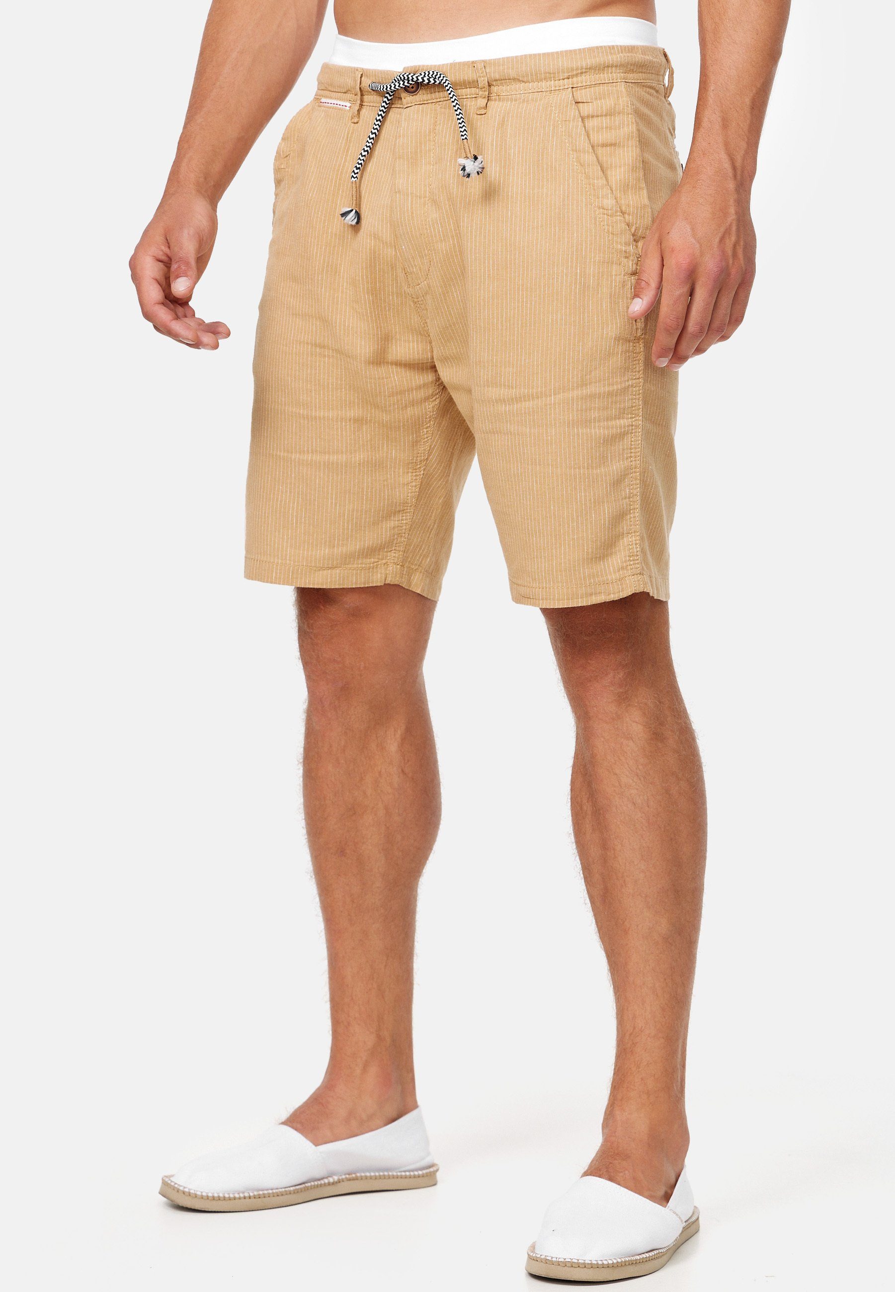 Indicode Chinoshorts Corvallis aus einem angenehmen günstig online kaufen