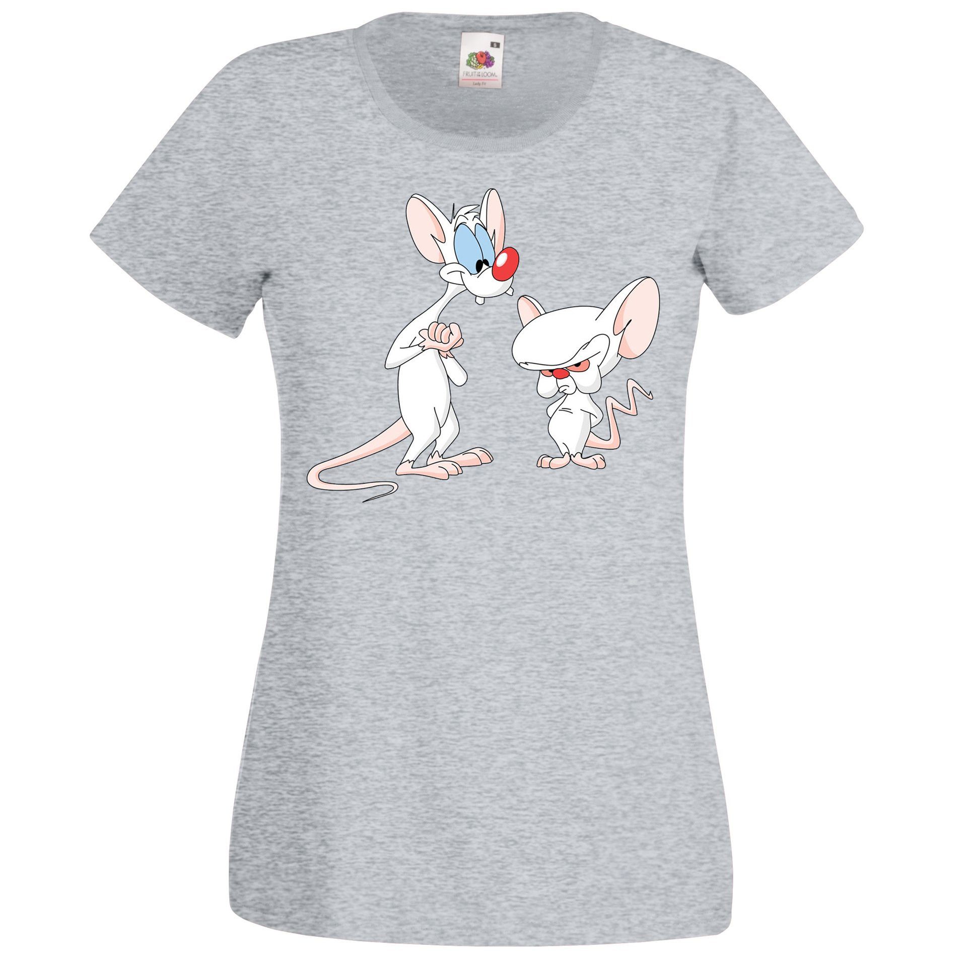 Youth Designz T-Shirt Brain und Pinky günstig online kaufen