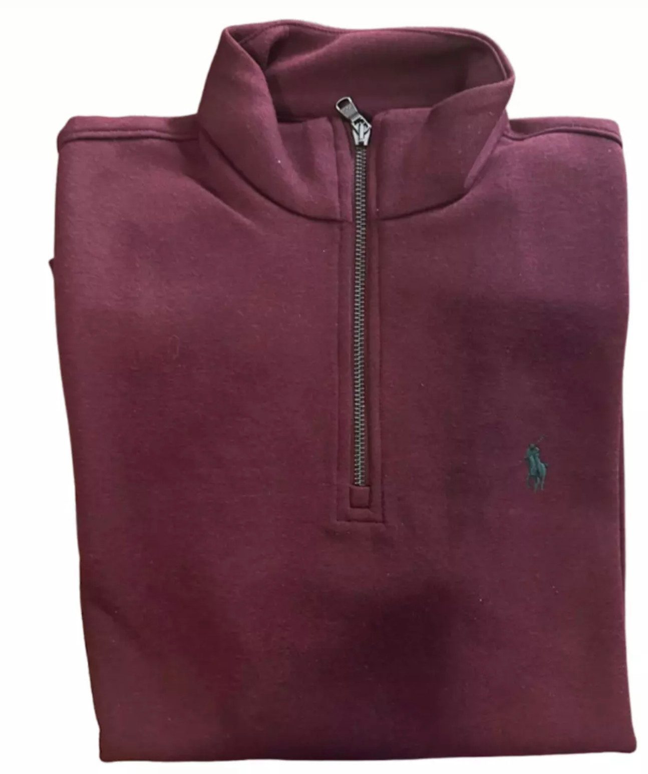 Polo Ralph Lauren Troyer Half Zip Pullover Sweatshirt Entspannter Schnitt, Stehkragen, Halbreißverschluss