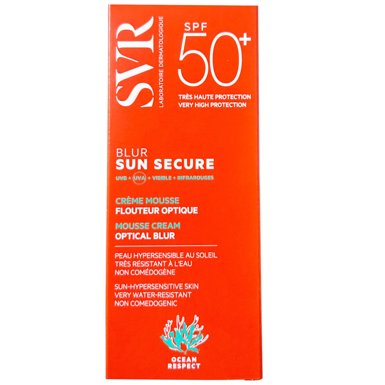 SVR Sonnenschutzcreme SVR Sun Secure Mousse Cream SPF50+