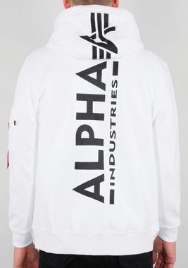 Alpha Industries Kapuzensweatjacke Back Print Zip Hoody