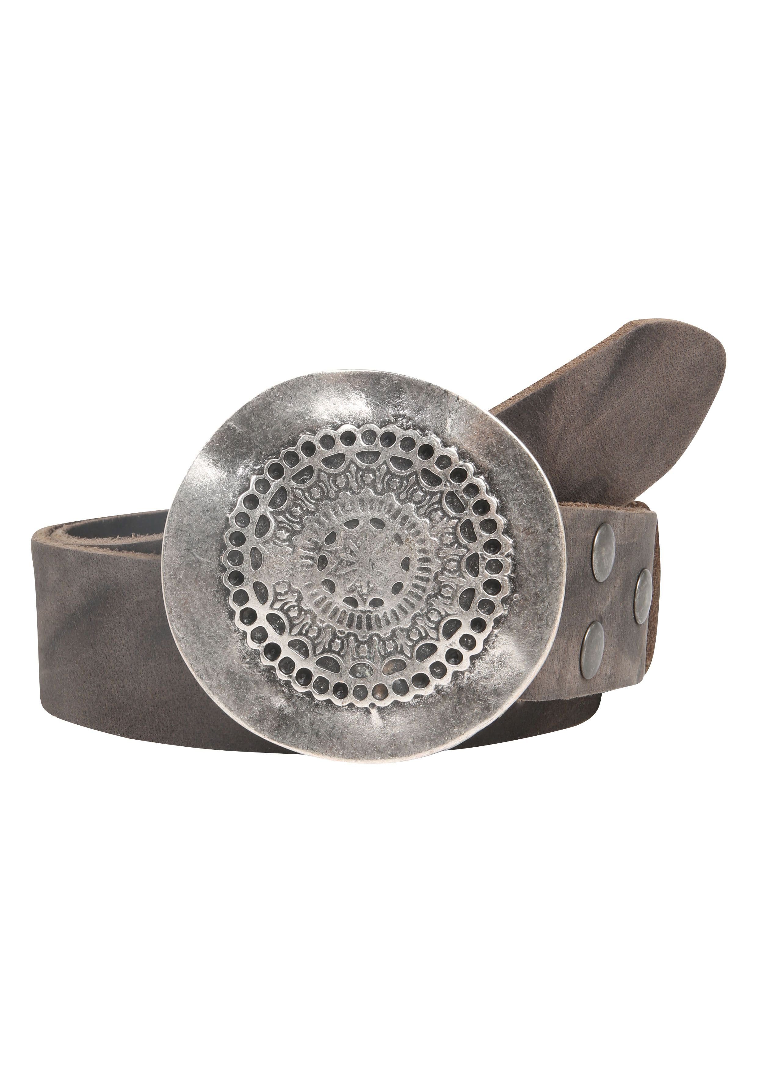 Rettungsring Gürtel Ledergürtel Echtleder, Leder »Soft Boom Navy«