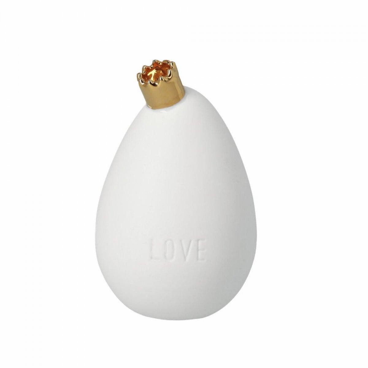 Räder Kissenhülle Design Porzellanei Love, Joy, Prosperity (5,7x8cm)