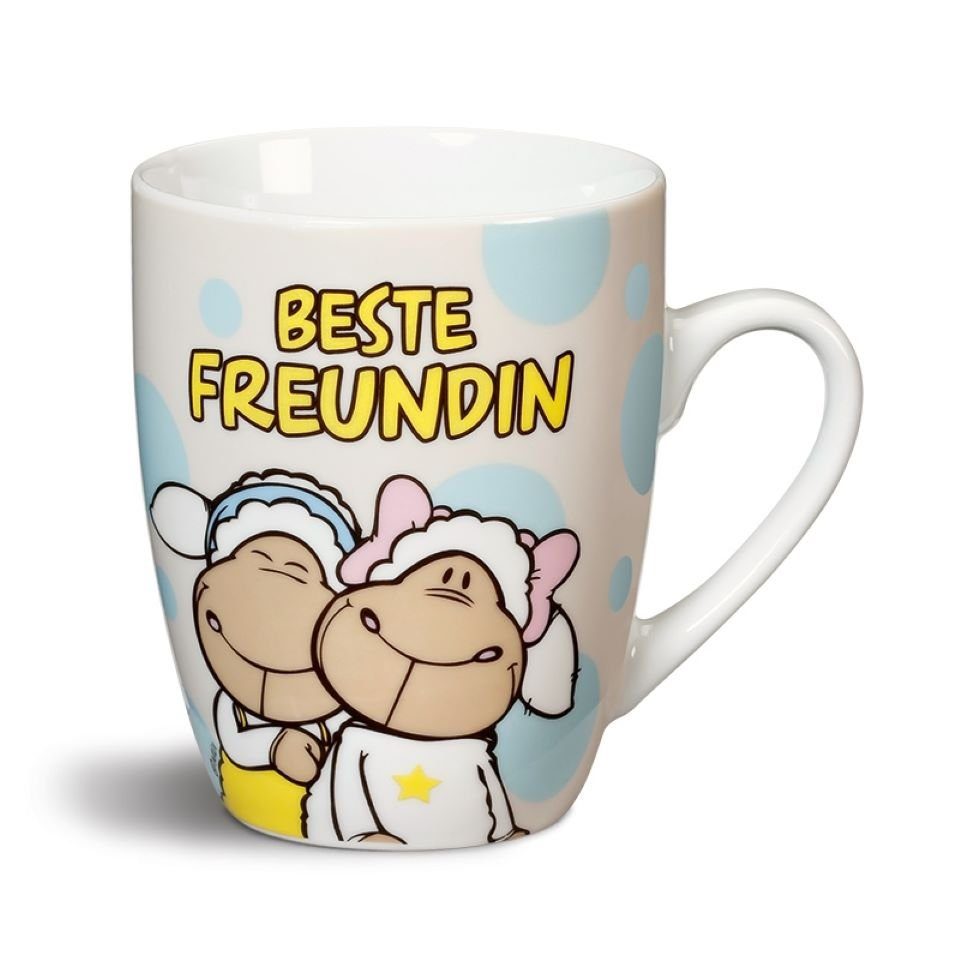 Nici Kuscheltier Nici Tasse Beste Freundin 10 cm