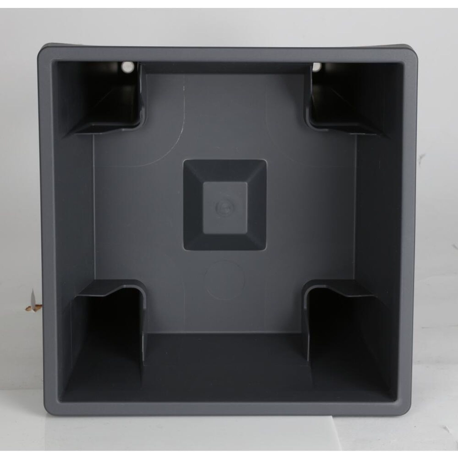 BURI Hochbeet 4x Hochbeet Urban Anthrazit Pflanzkasten Gewächshaus Kräuter Blumen (4 St)