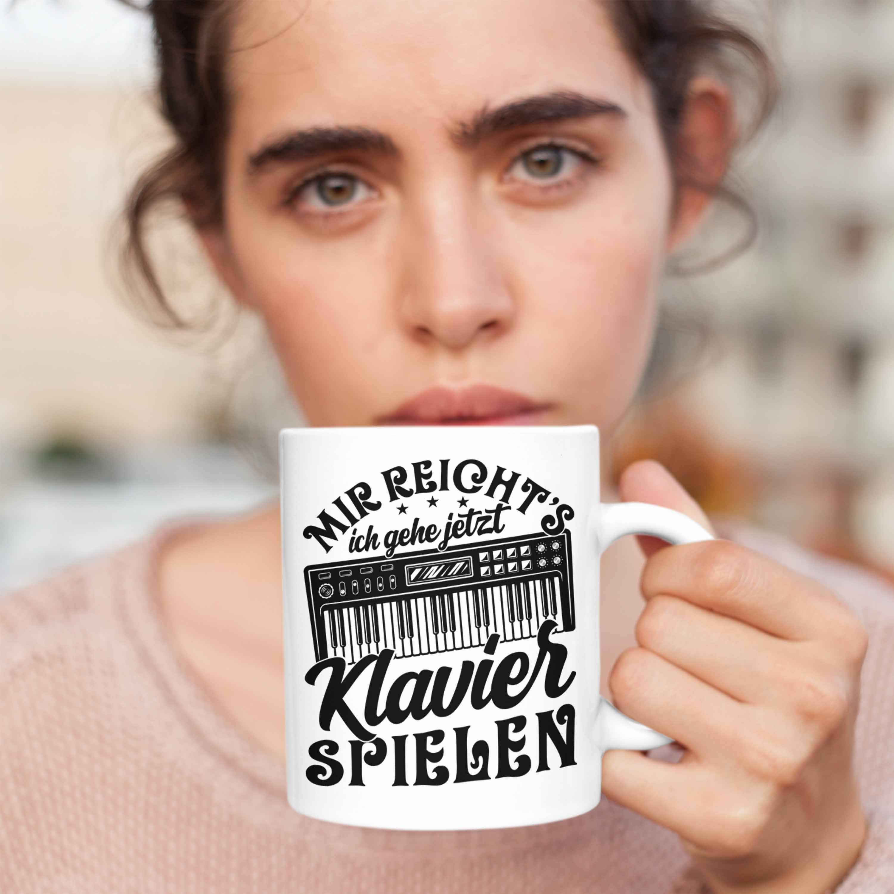 Trendation Tasse Klavierspieler Tasse Geschenk Gehe Reichts Klavi Weiss Ich Jetzt Klavier Mir