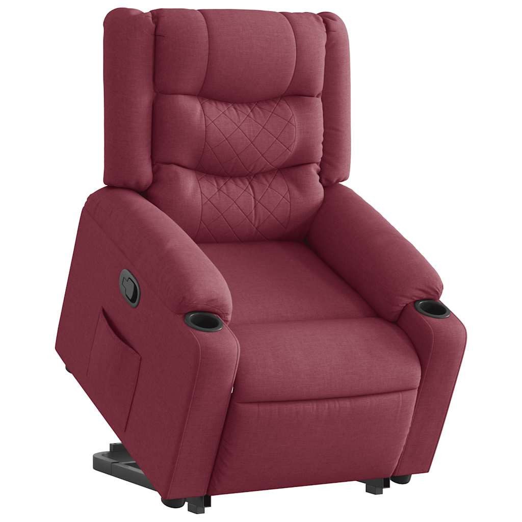 vidaXL Sessel Relaxsessel mit Aufstehhilfe Weinrot günstig online kaufen