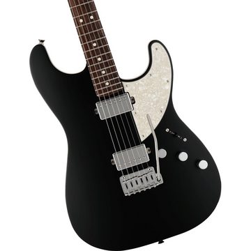 Fender E-Gitarre, Made in Japan Elemental Stratocaster HH RW Stone Black - E-Gitarre