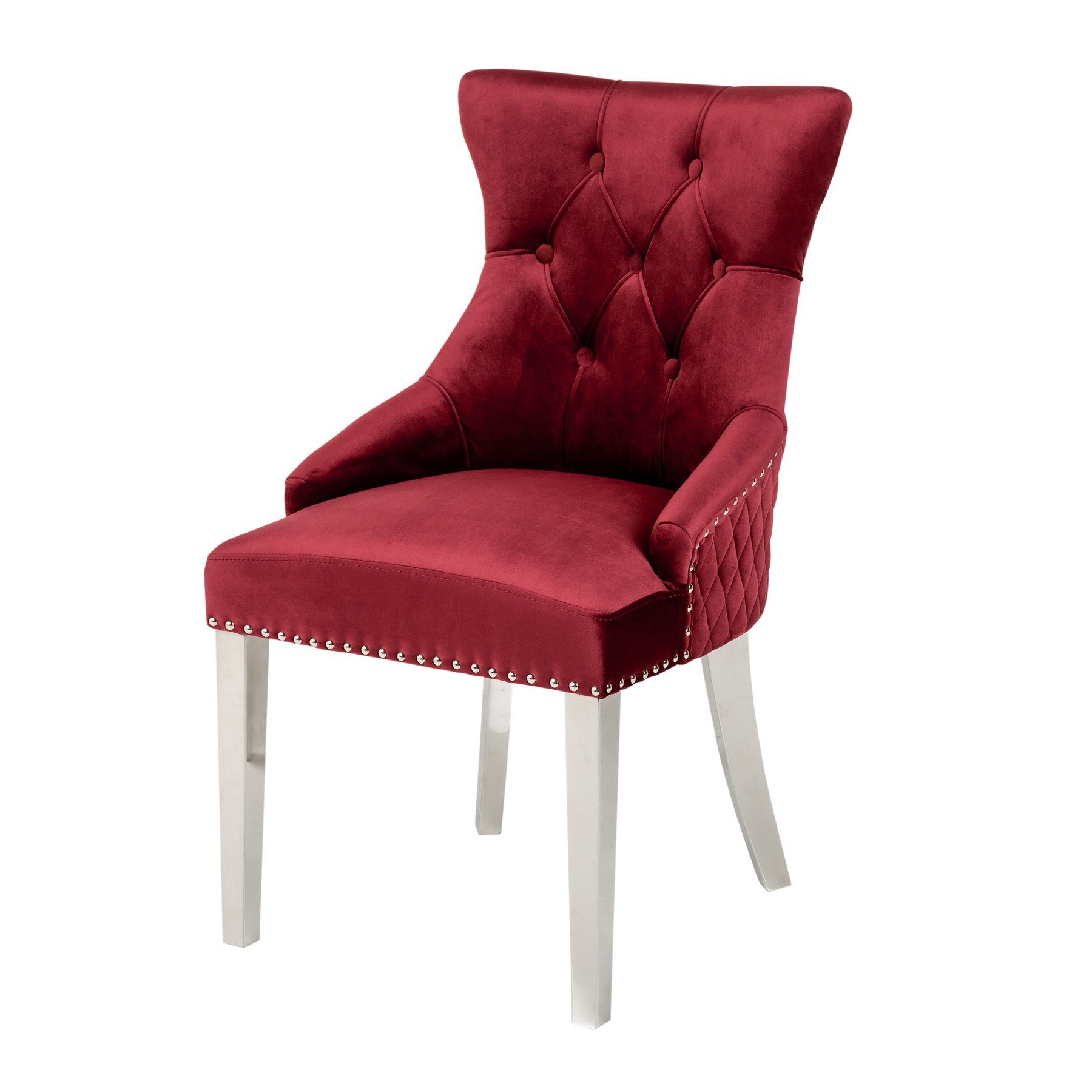riess-ambiente Polsterstuhl CASTLE DELUXE rot / günstig online kaufen