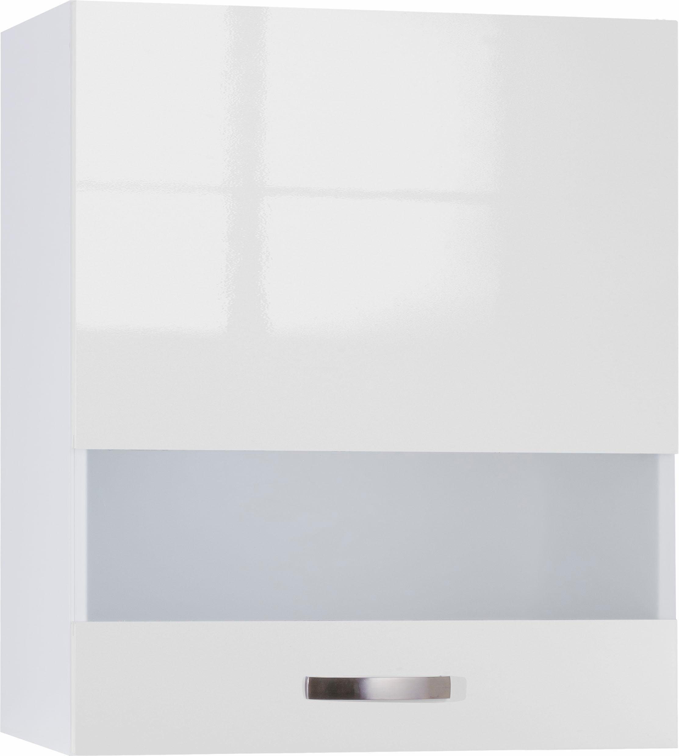 OPTIFIT Glashängeschrank Cara Breite 60 cm weiß glänzend/weiß | weiß