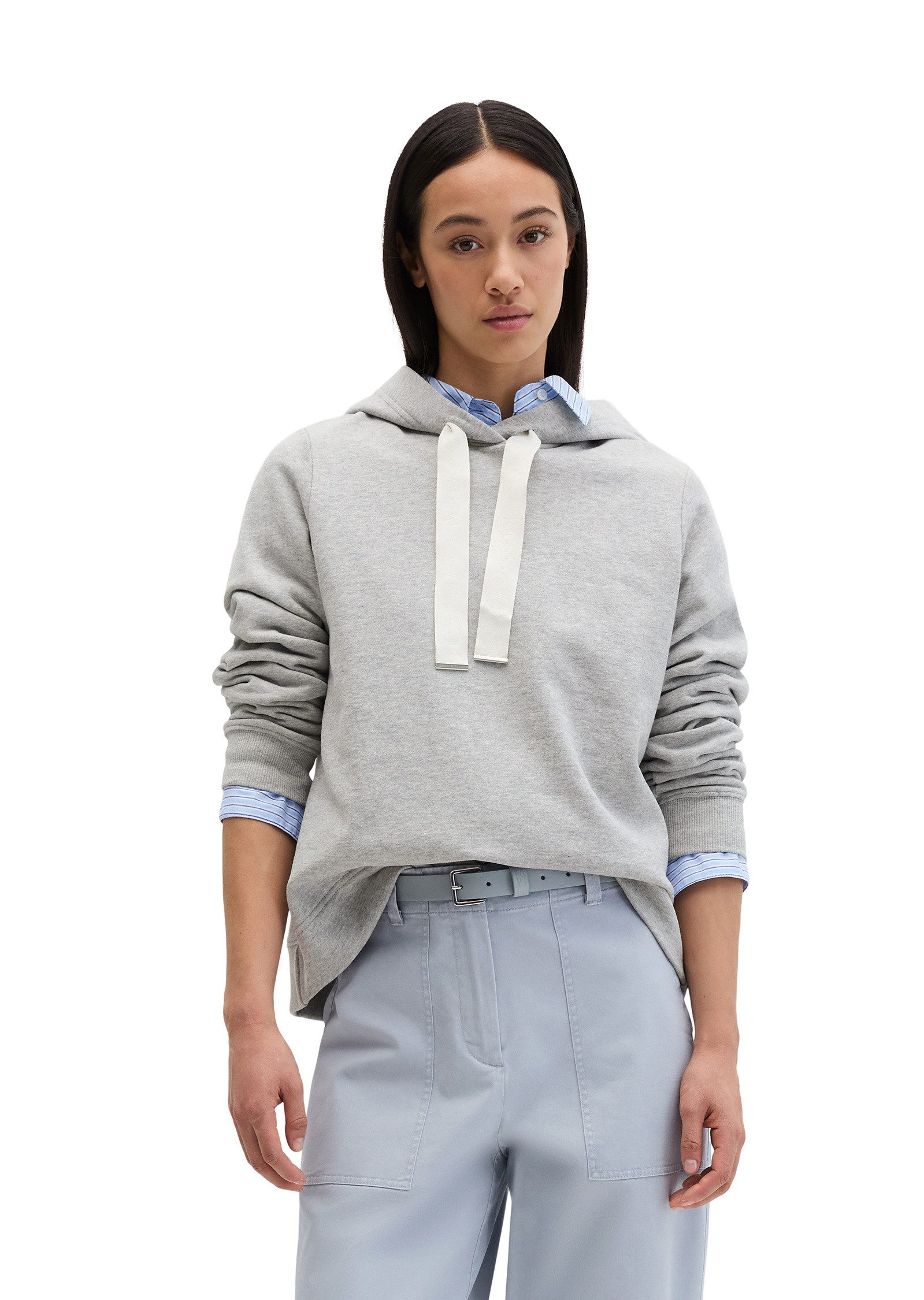 Marc O'Polo Sweatshirt mit gepeachter Oberfläche
