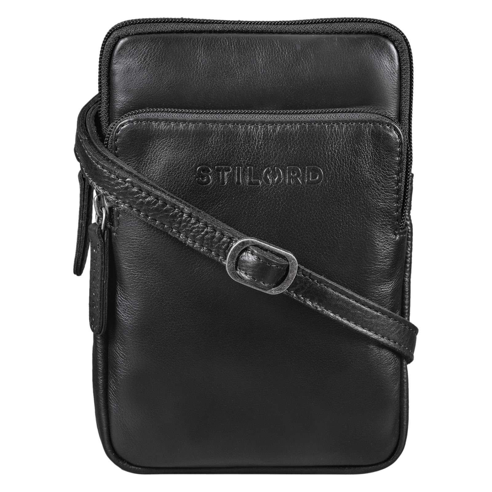 Handtasche "Elin" Brustbeutel Leder groß