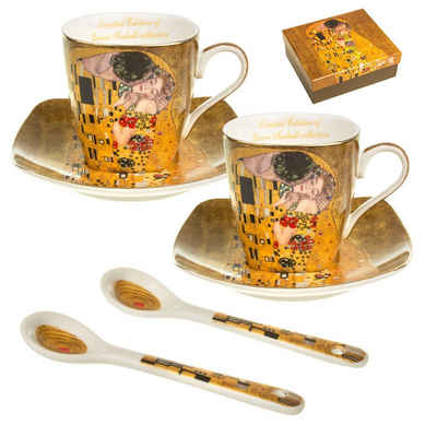 Queen Isabell Kaffeeservice, 2 Personen, Espresso Porzellan Set für zwei Personen