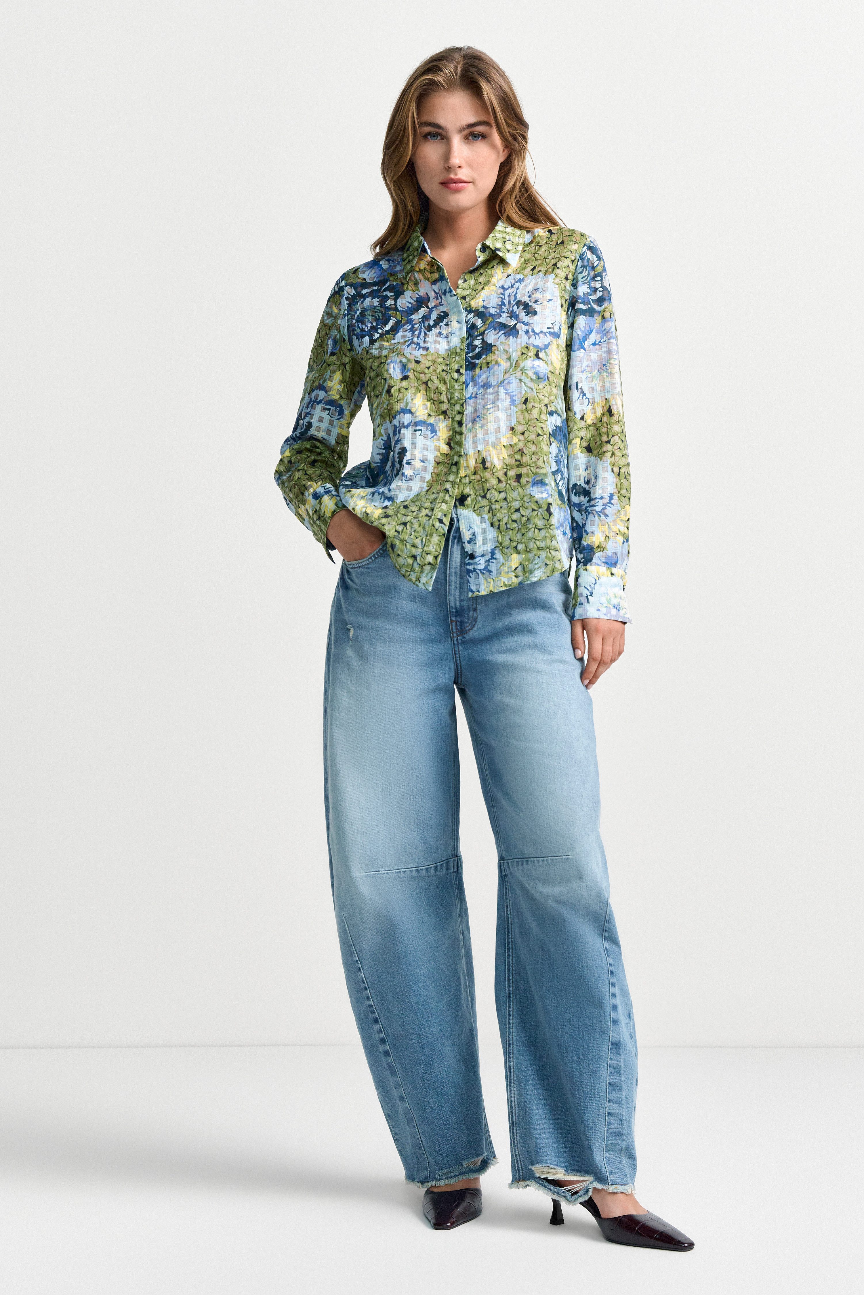 RICHROYAL Langarmbluse günstig online kaufen