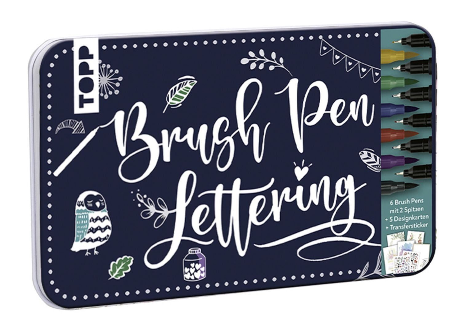 frechverlag Pinselstift Brush Pen Lettering Designdose