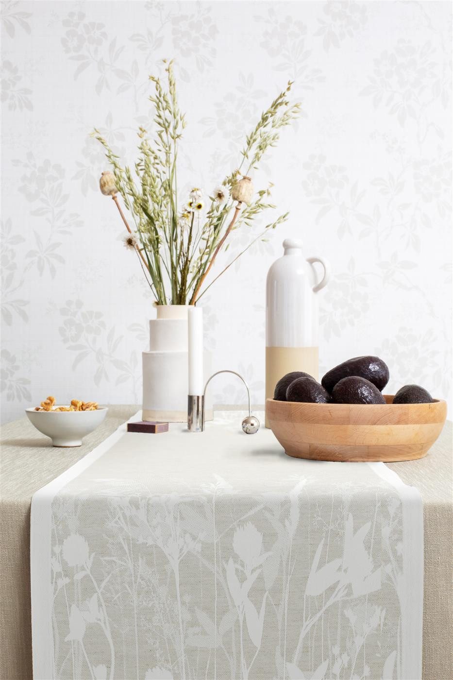EKELUND MASTER WEAVERS 1692 Tischläufer Airy 080 35x120 cm, gewebt