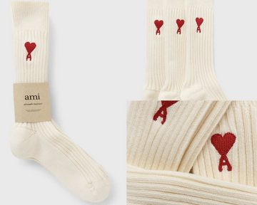 Ami Ami Freizeitsocken AMI PARIS 3-ER PACK SOCKEN THREE PACK GIFT-SET AMI DE COEUR SOCKS OFFW