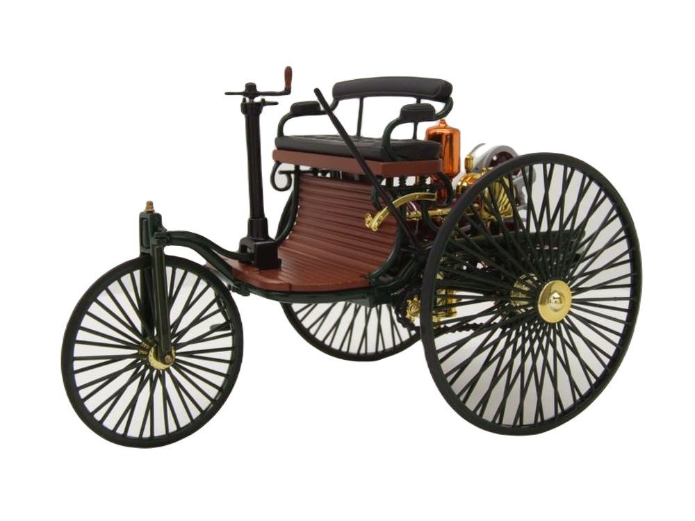 Norev Modellauto Benz Patent Motorwagen 1886 grün, Maßstab 1:18