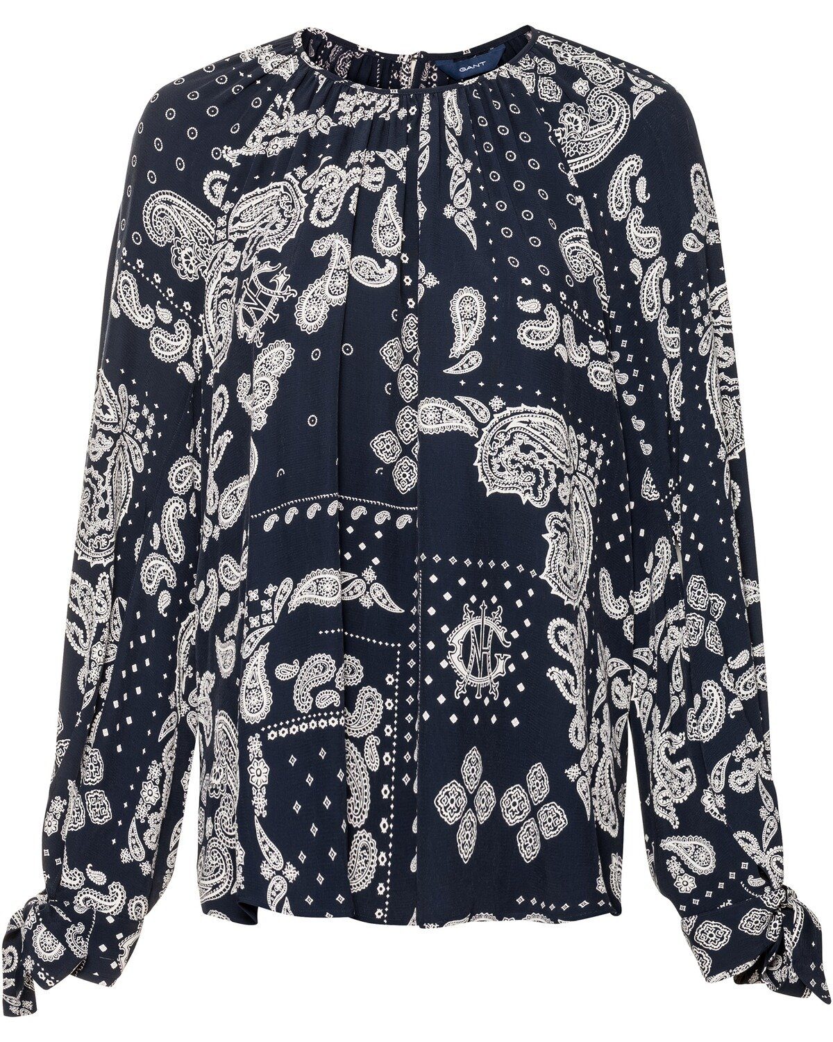 Gant Shirtbluse Paisley-Bluse