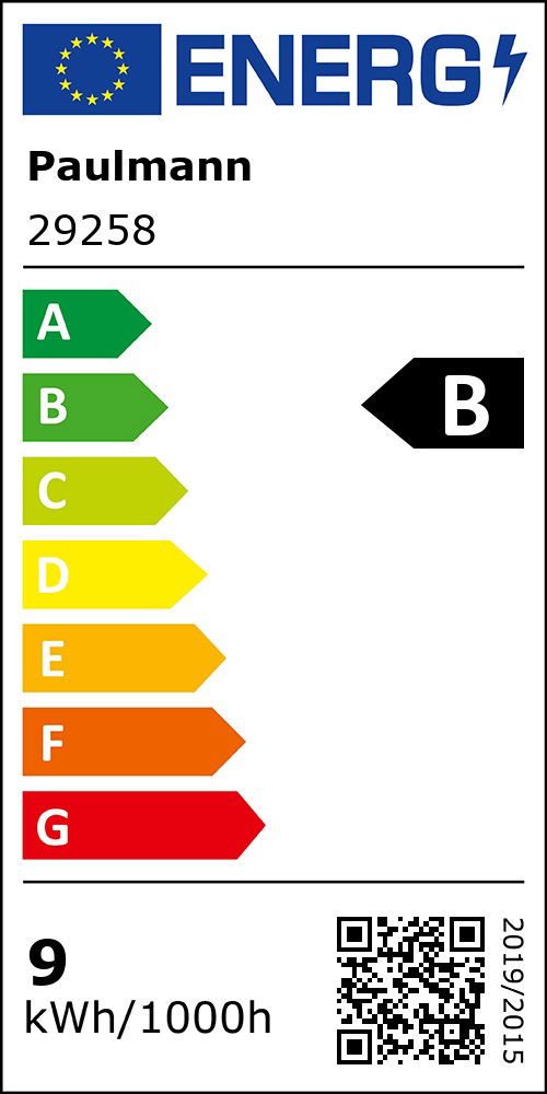 Energieeffizienzklasse: 