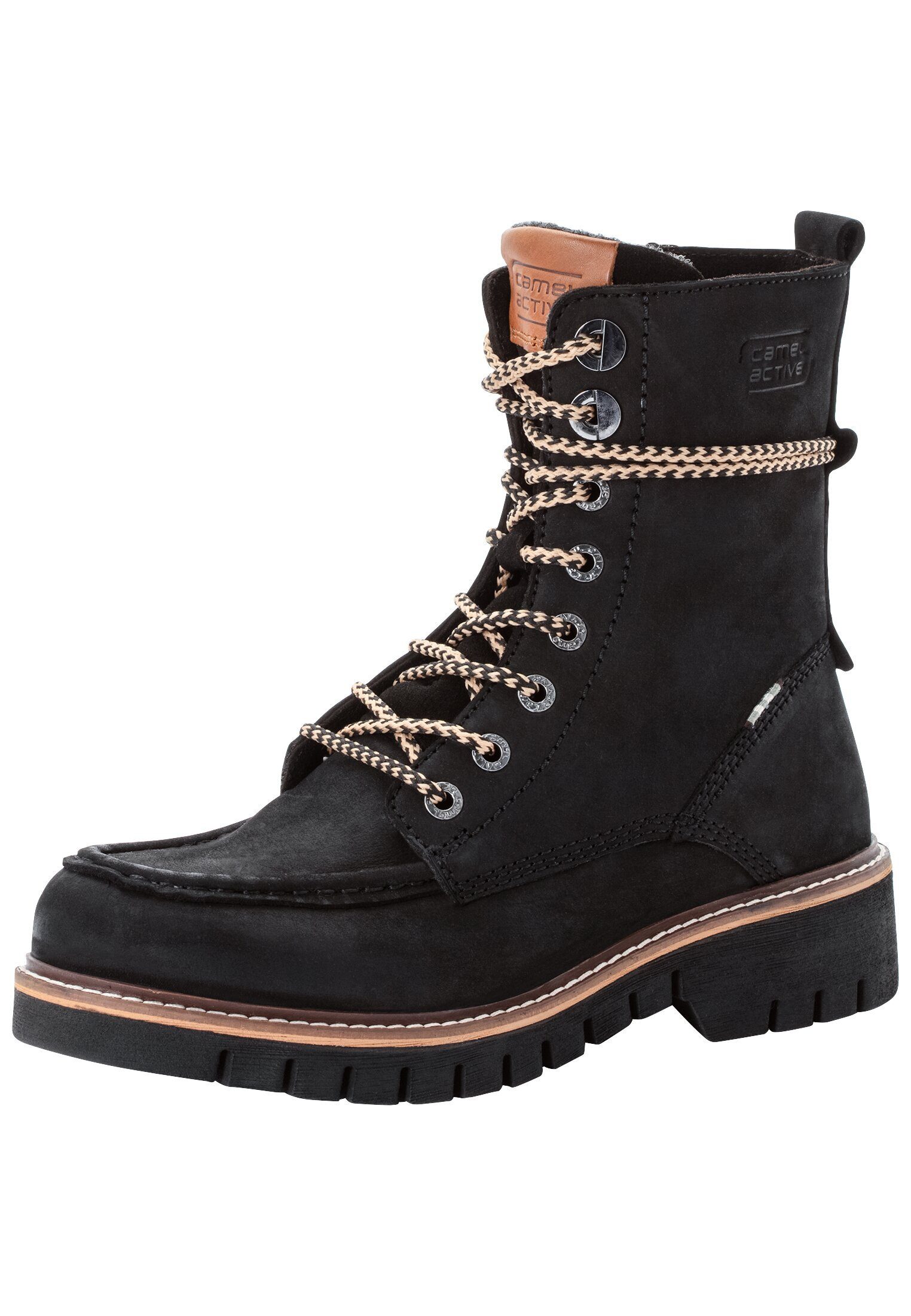 camel active Boot aus echtem Leder Schnürschuh günstig online kaufen