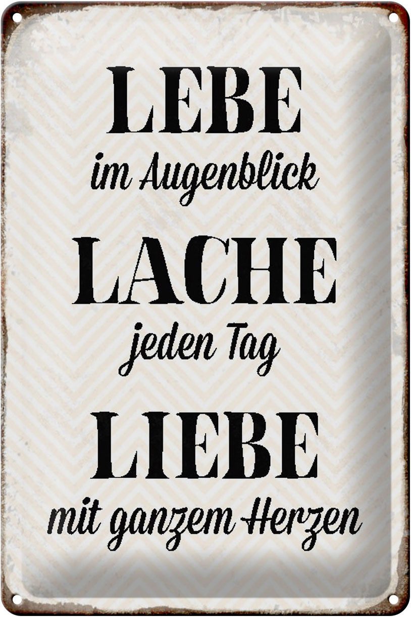 Hebold Metallschild Schild Blech 20x30cm Made in Germany Spruch