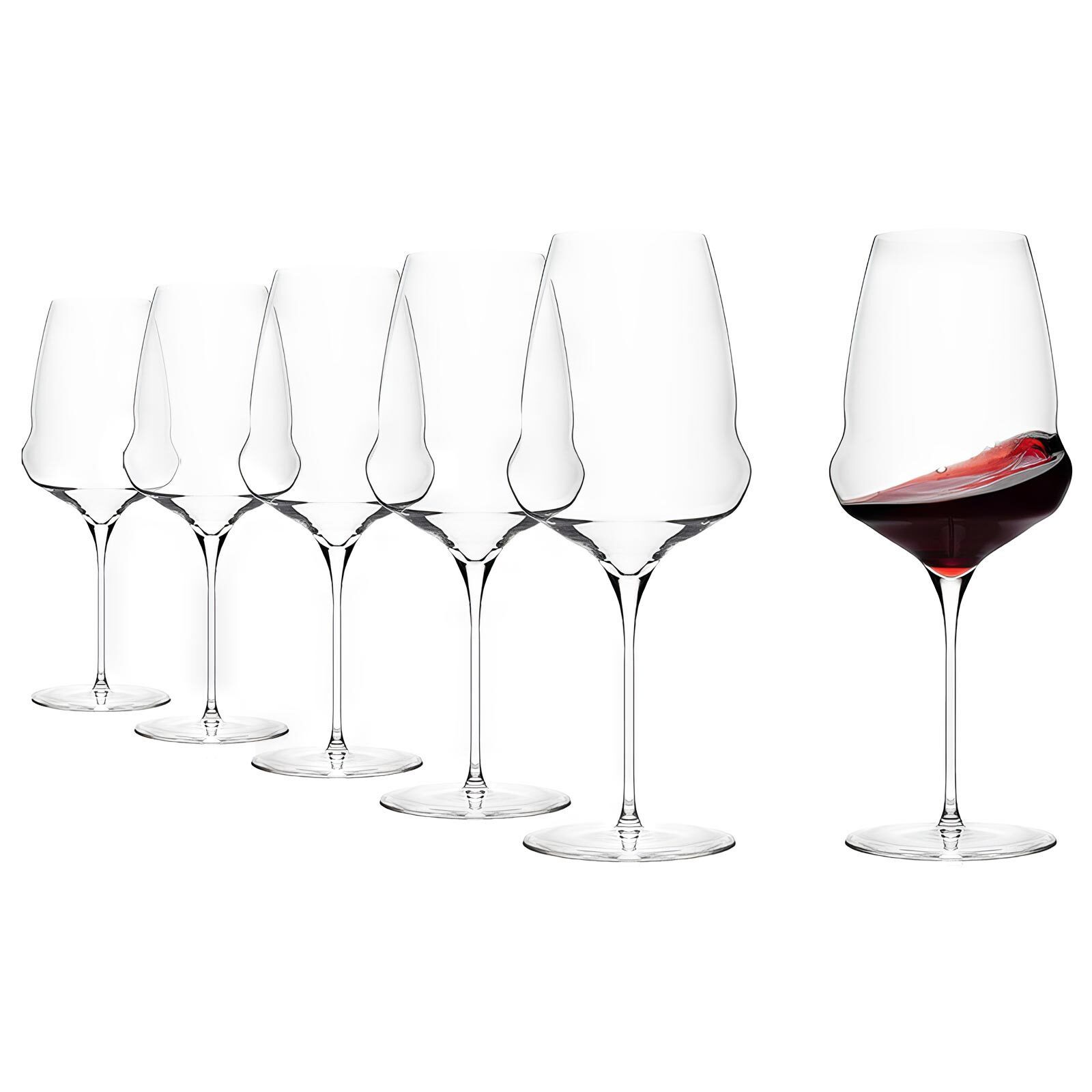 Rotweinglas Cocoon Bordeauxgläser 746 ml 6er Set
