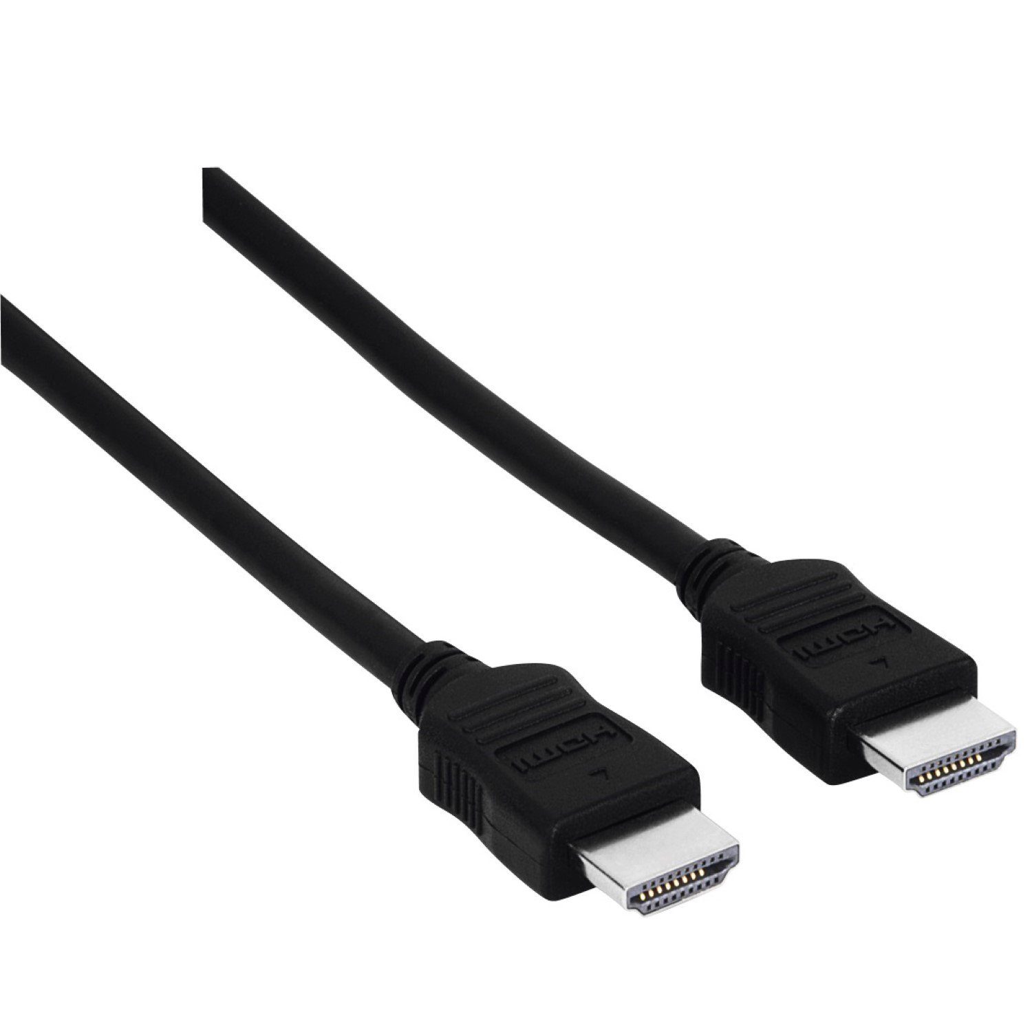 Thomson High Speed HDMI-Kabel 1,5m Schwarz Video-Kabel, HDMI, (150 cm), 3D HD-TV Full-HD TV 1080p PC