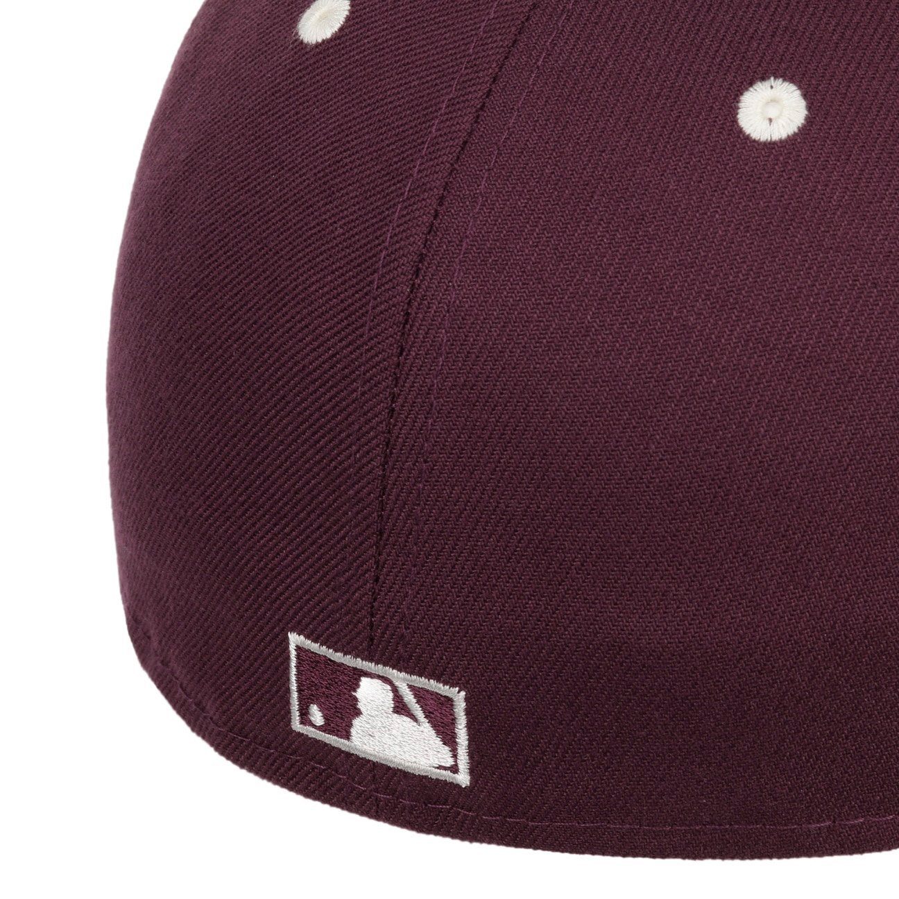 New Era Baseball Cap (1-St) geschlossen Basecap bordeaux Hinten